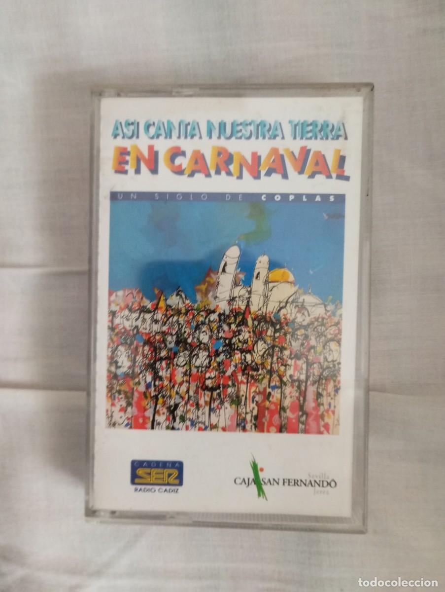 Casetes antiguos: Carnaval de C&aacute;diz as&iacute; canta nuestra tierra En carnaval casete