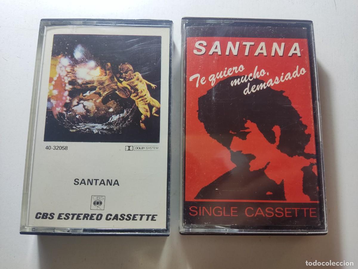 Casetes antiguos: SANTANA - DOS CASSETTES CINTAS - Foto 1