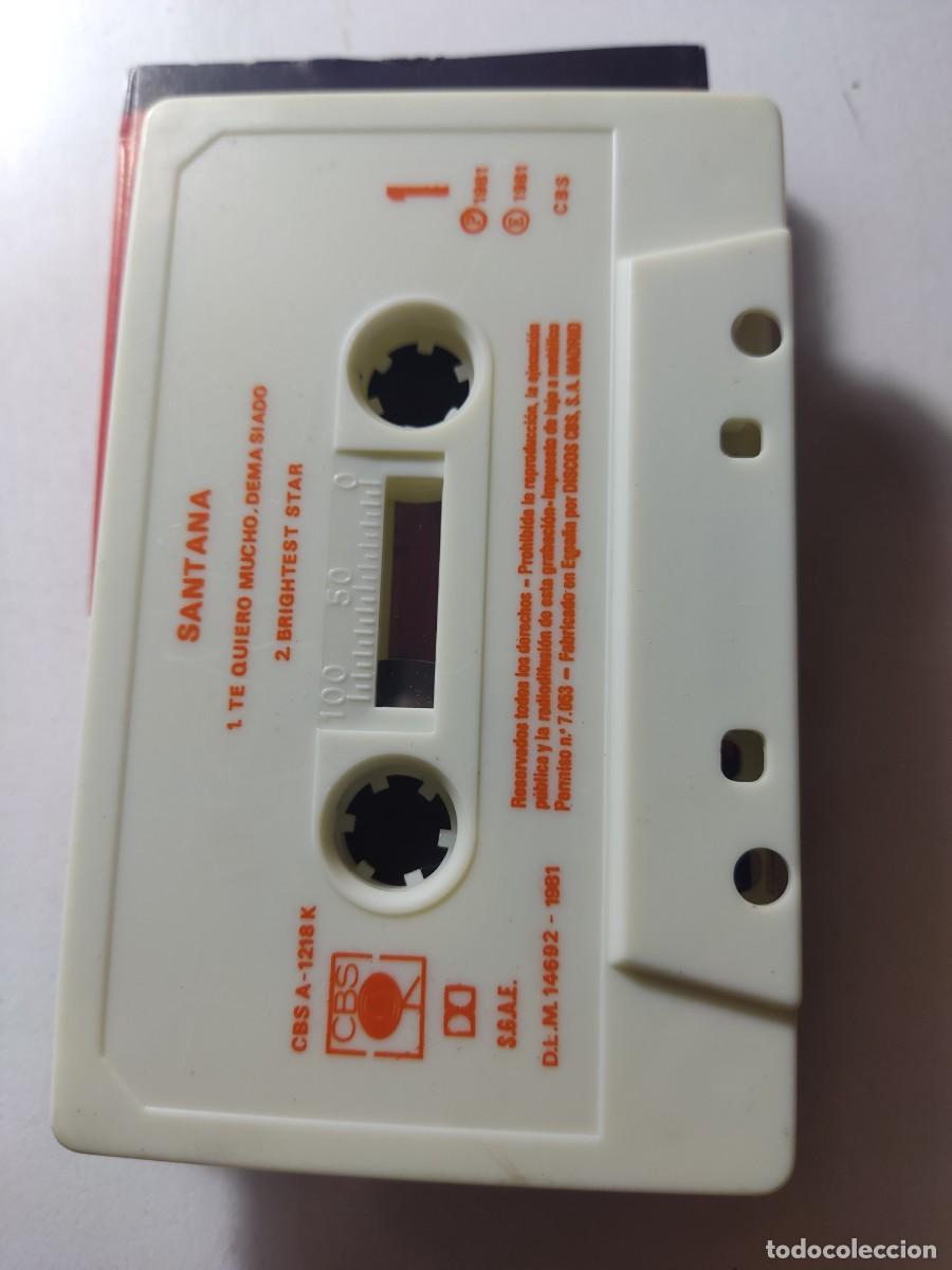 Casetes antiguos: SANTANA - DOS CASSETTES CINTAS - Foto 4