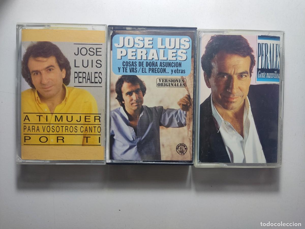 Casetes antiguos: JOS&Eacute; LUIS PERALES - 3 CASSETTES - Foto 1