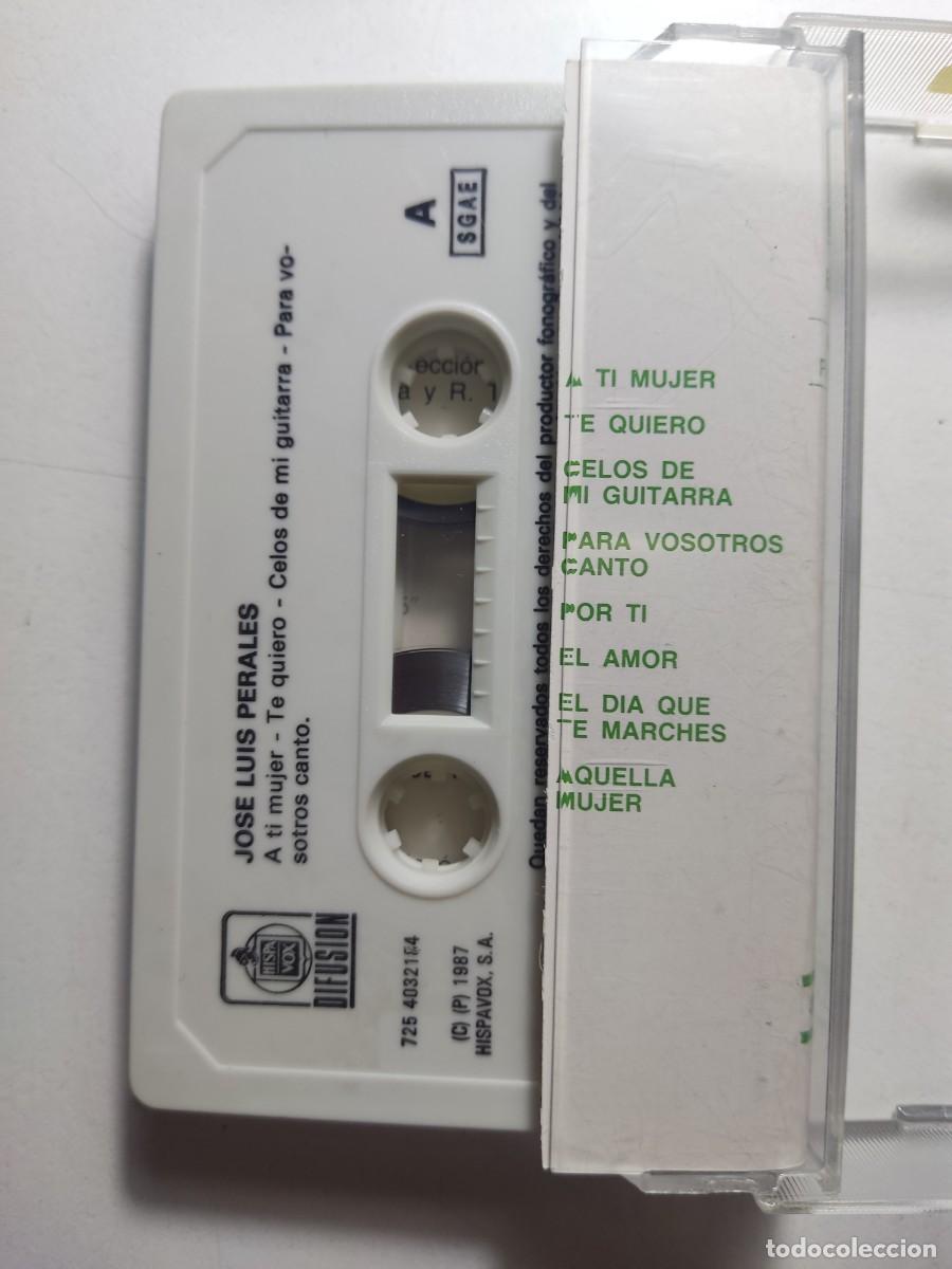 Casetes antiguos: JOS&Eacute; LUIS PERALES - 3 CASSETTES - Foto 2