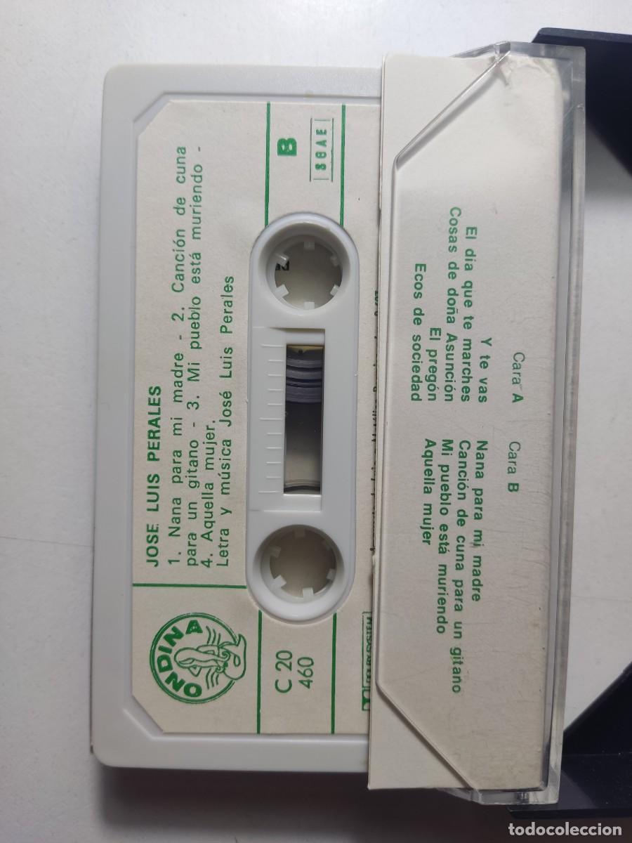 Casetes antiguos: JOS&Eacute; LUIS PERALES - 3 CASSETTES - Foto 3