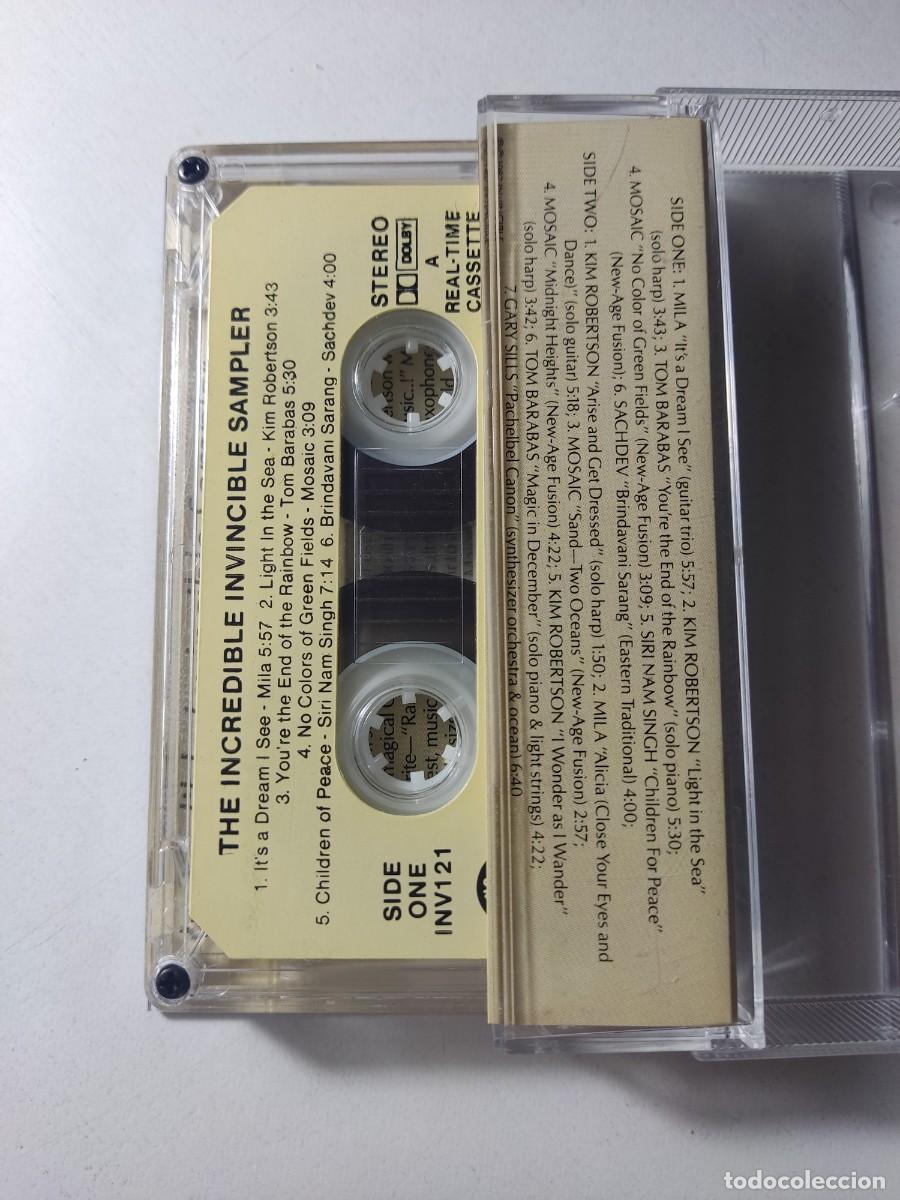 Casetes antiguos: INCREDIBLE INVINCIBLE SAMPLER - Foto 2