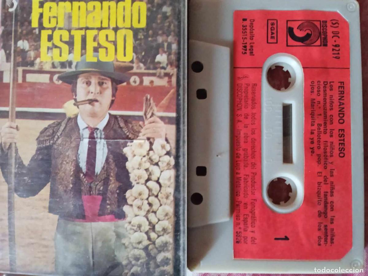 Casetes antiguos: FERNANDO ESTESO - 1975 - HUMOR - Foto 1