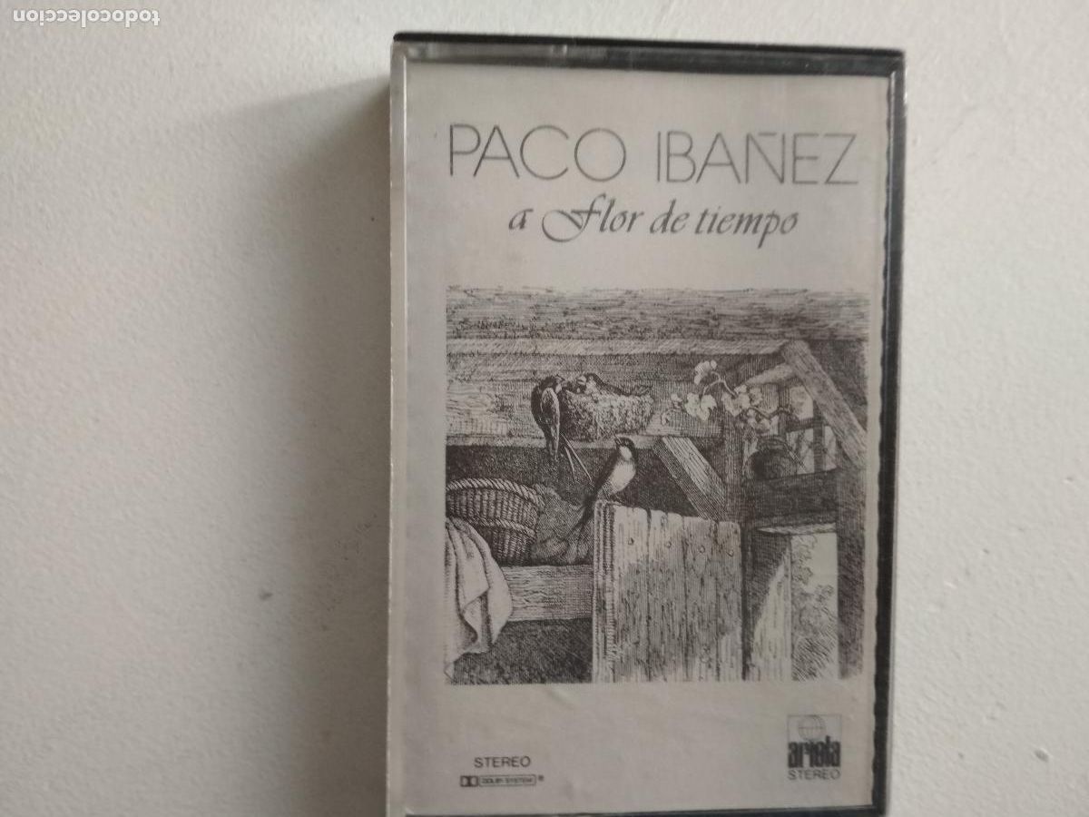 Casetes antiguos: Paco Iba&ntilde;ez &lrm;&ndash; A Flor De Tiempo - Foto 1