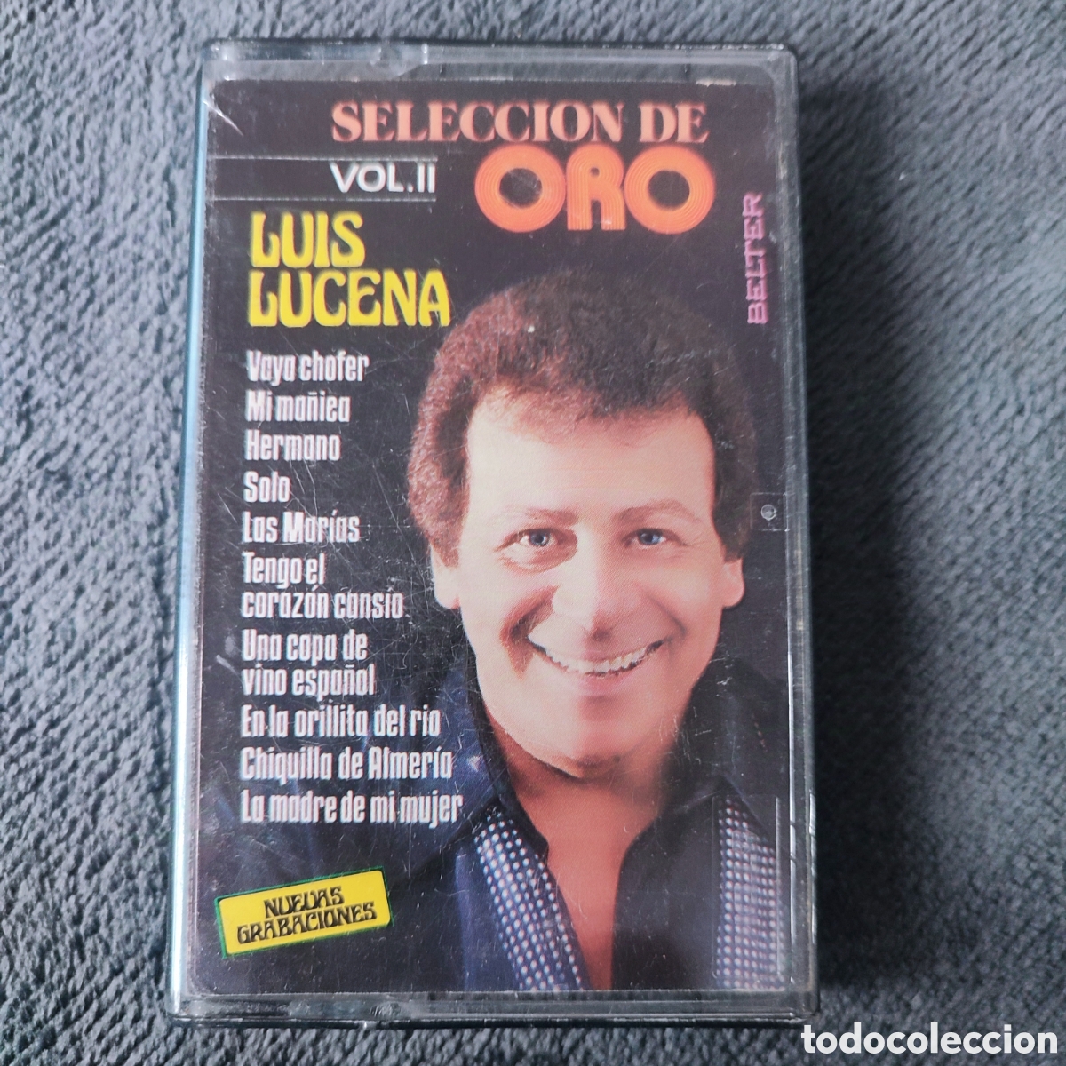 Casetes antiguos: Luis Lucena - Selecci&oacute;n de Oro - Foto 1