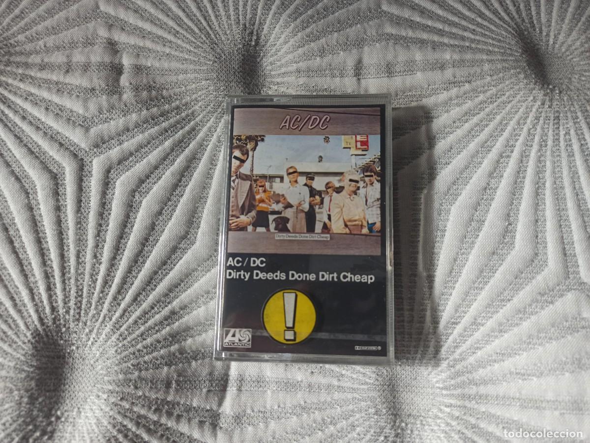 Casetes antiguos: AC/DC &ndash; Dirty Deeds Done Dirt Cheap (PRECINTADA) - Foto 1