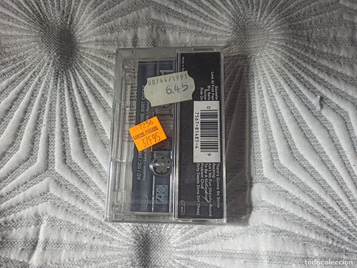 Casetes antiguos: AC/DC &ndash; Dirty Deeds Done Dirt Cheap (PRECINTADA) - Foto 2
