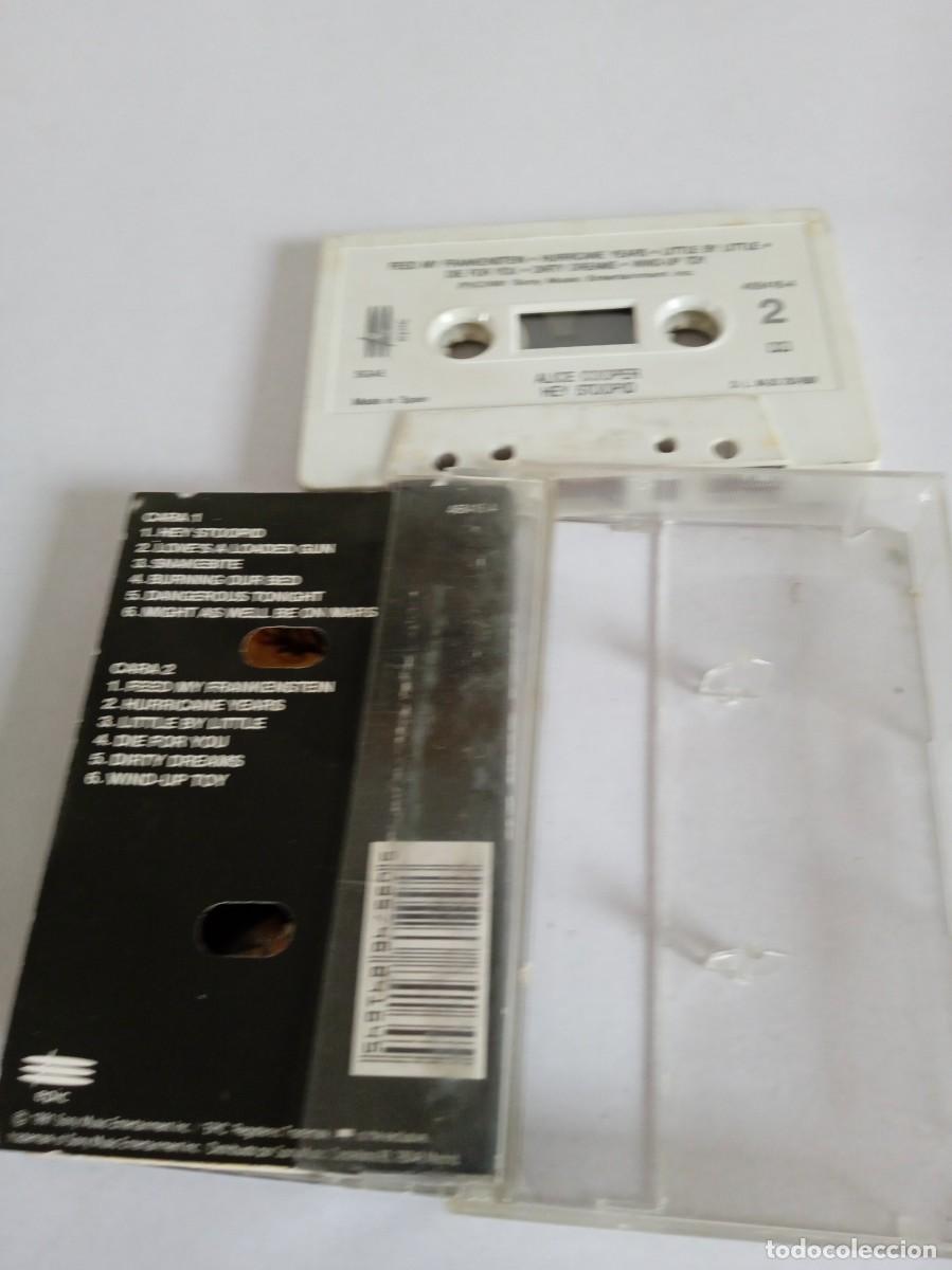 Casetes antiguos: ALICE COOPER Hey Stoopid - Foto 2