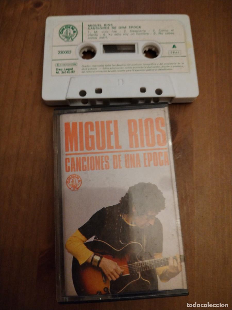 Casetes antiguos: Miguel R&iacute;os -canciones de &eacute;poca - Foto 1