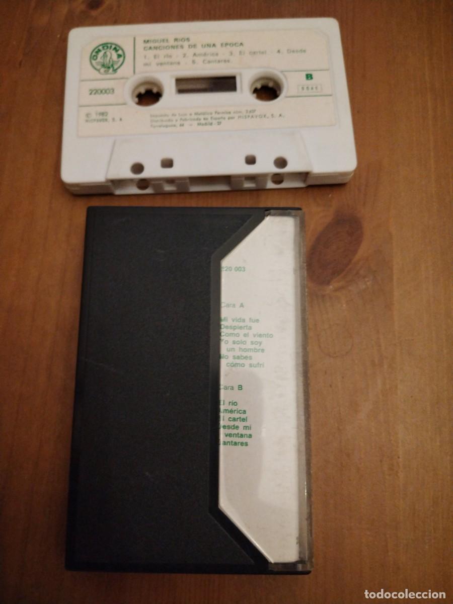 Casetes antiguos: Miguel R&iacute;os -canciones de &eacute;poca - Foto 2