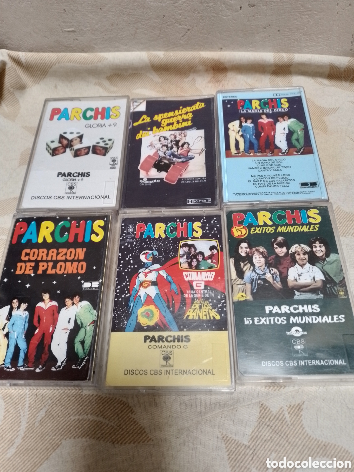 Casetes antiguos: Parchis Cassette (Lote de 6) - Foto 1