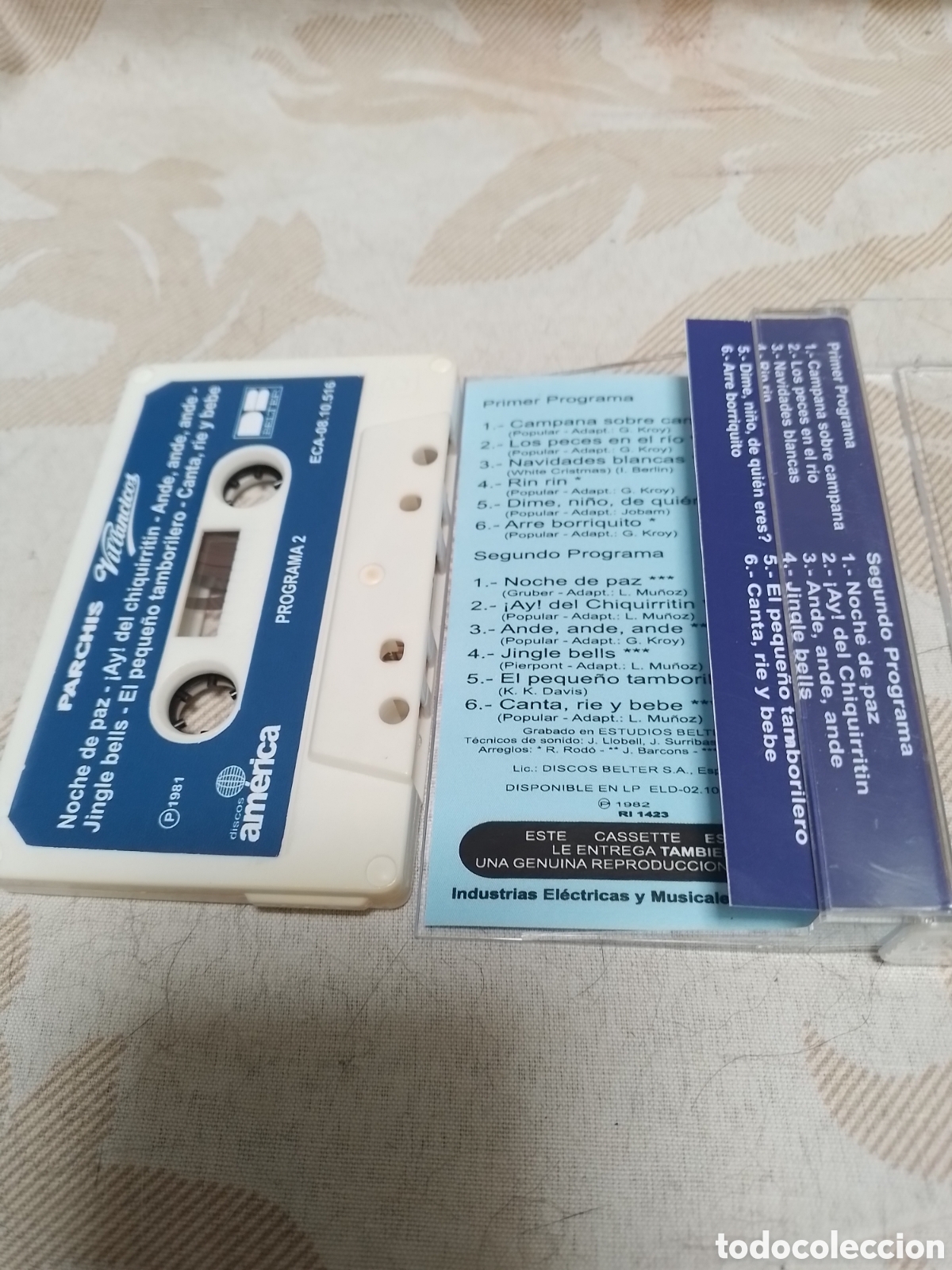 Casetes antiguos: Parchis Cassette Villancicos - Foto 3
