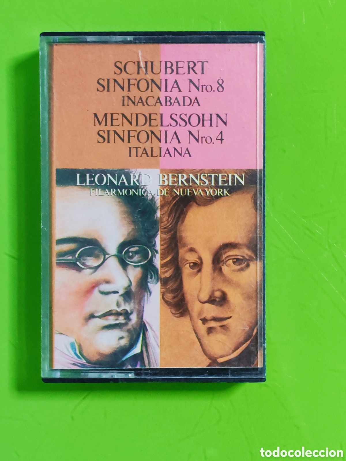 Casetes antiguos: LEONARD BERNSTEIN FILARMONICA DE NUEVA YORK - Foto 1