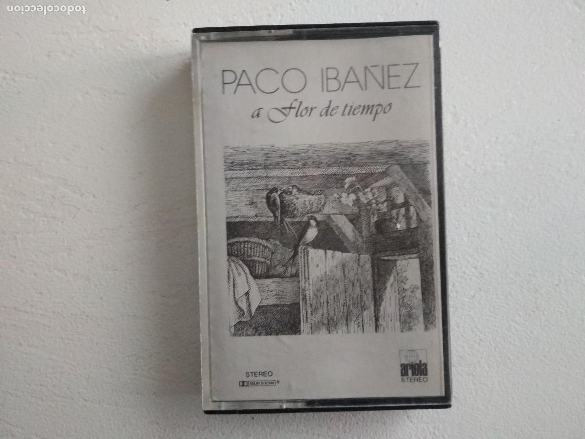 Casetes antiguos: Paco Iba&ntilde;ez &lrm;&ndash; A Flor De Tiempo - Foto 9