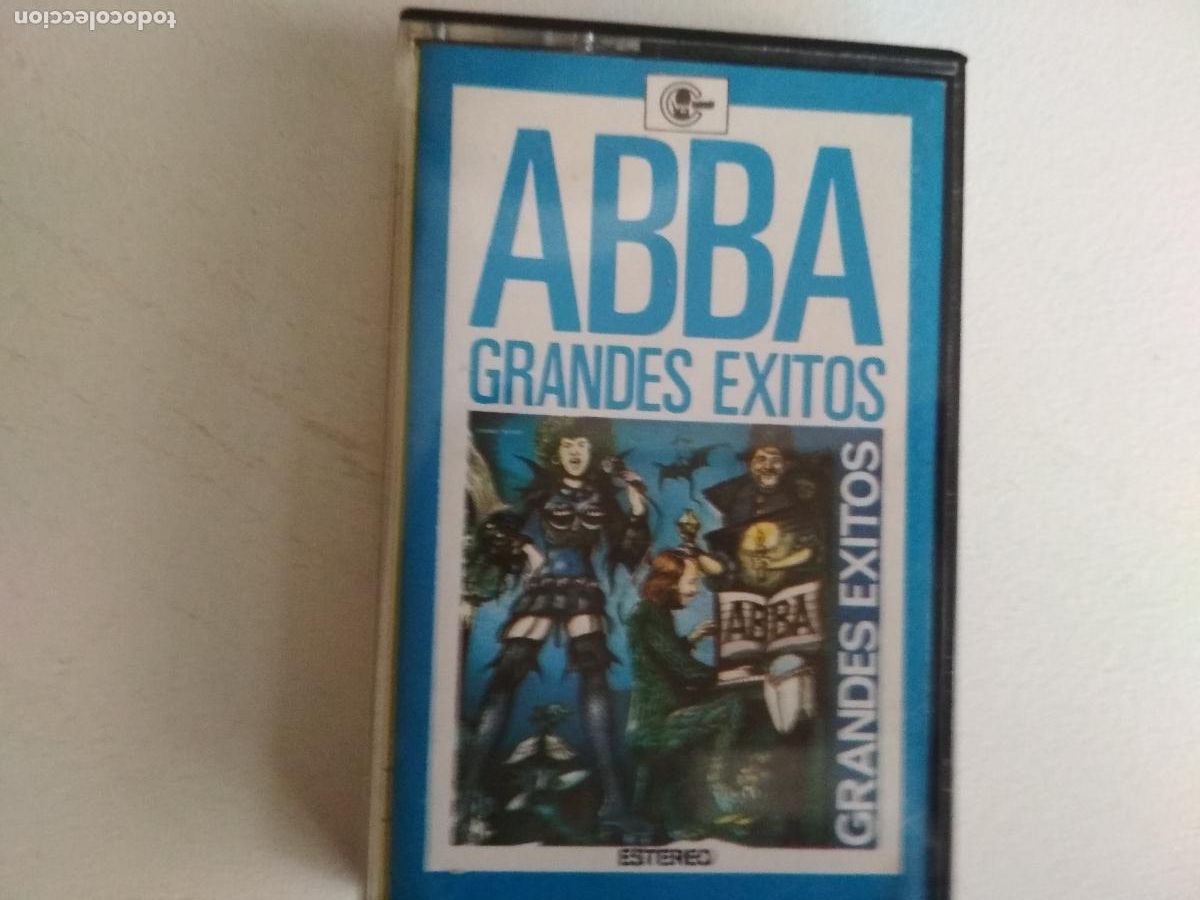 Casetes antiguos: ABBA &lrm;&ndash; Grandes Exitos 1980, ed espa&ntilde;ola - Foto 1