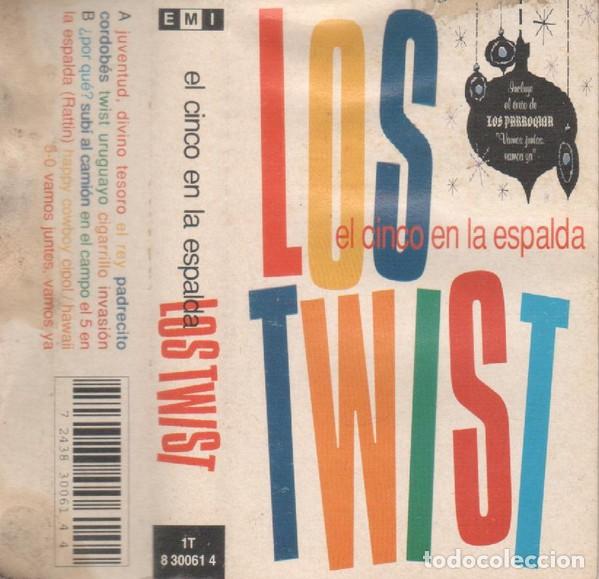 Cassettes Anciennes: Los Twist El Cinco En La Espalda 1994 Cassette Argentina Pipo Cipolatti Tito Losavio Daniel Melingo