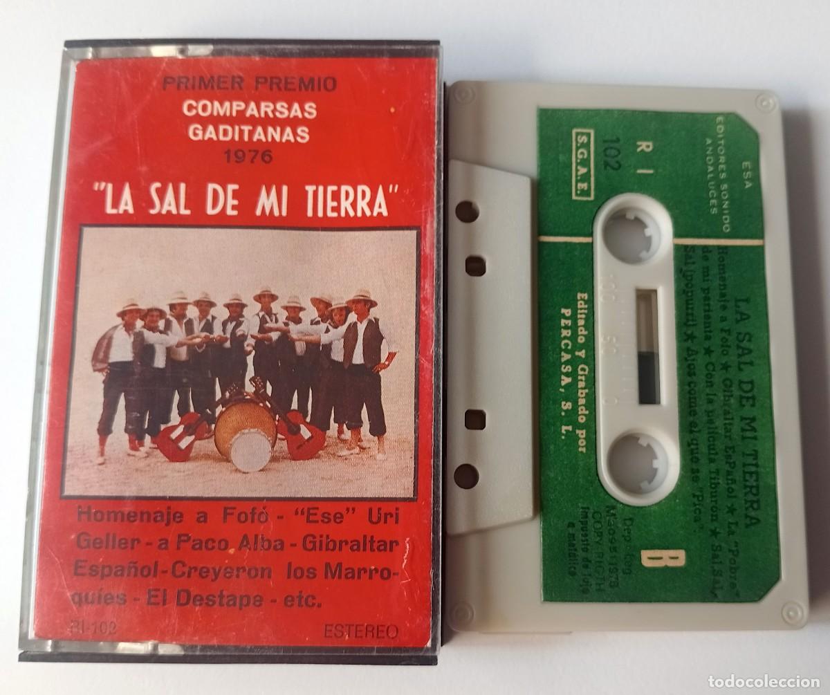 Casetes antiguos: CASSETTE CARNAVAL DE CADIZ 1976 COMPARSA LA SAL DE MI TIERRA