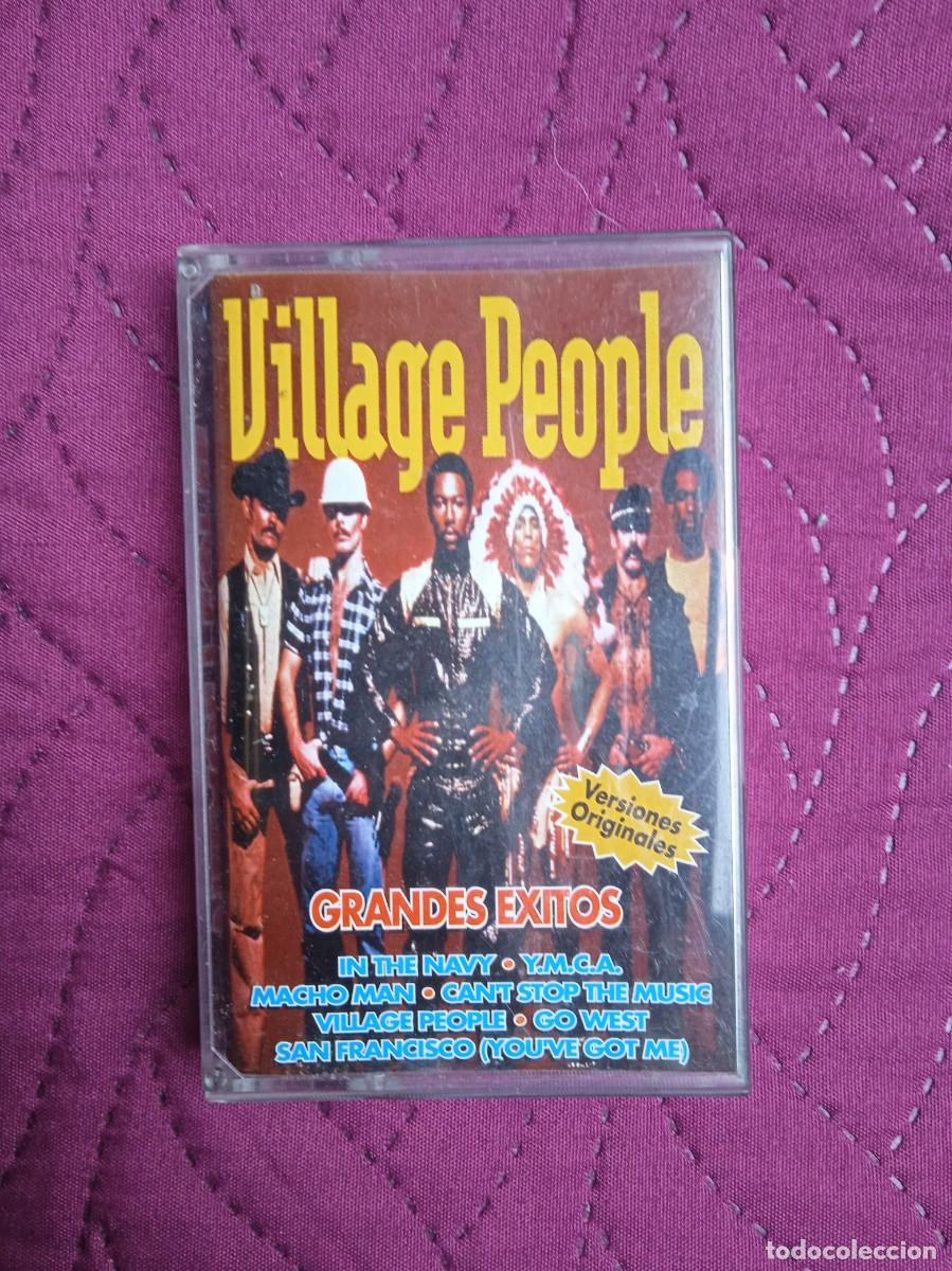 Casetes antiguos: VILLAGE PEOPLE - GRANDES &Eacute;XITOS - CASETE - Foto 1