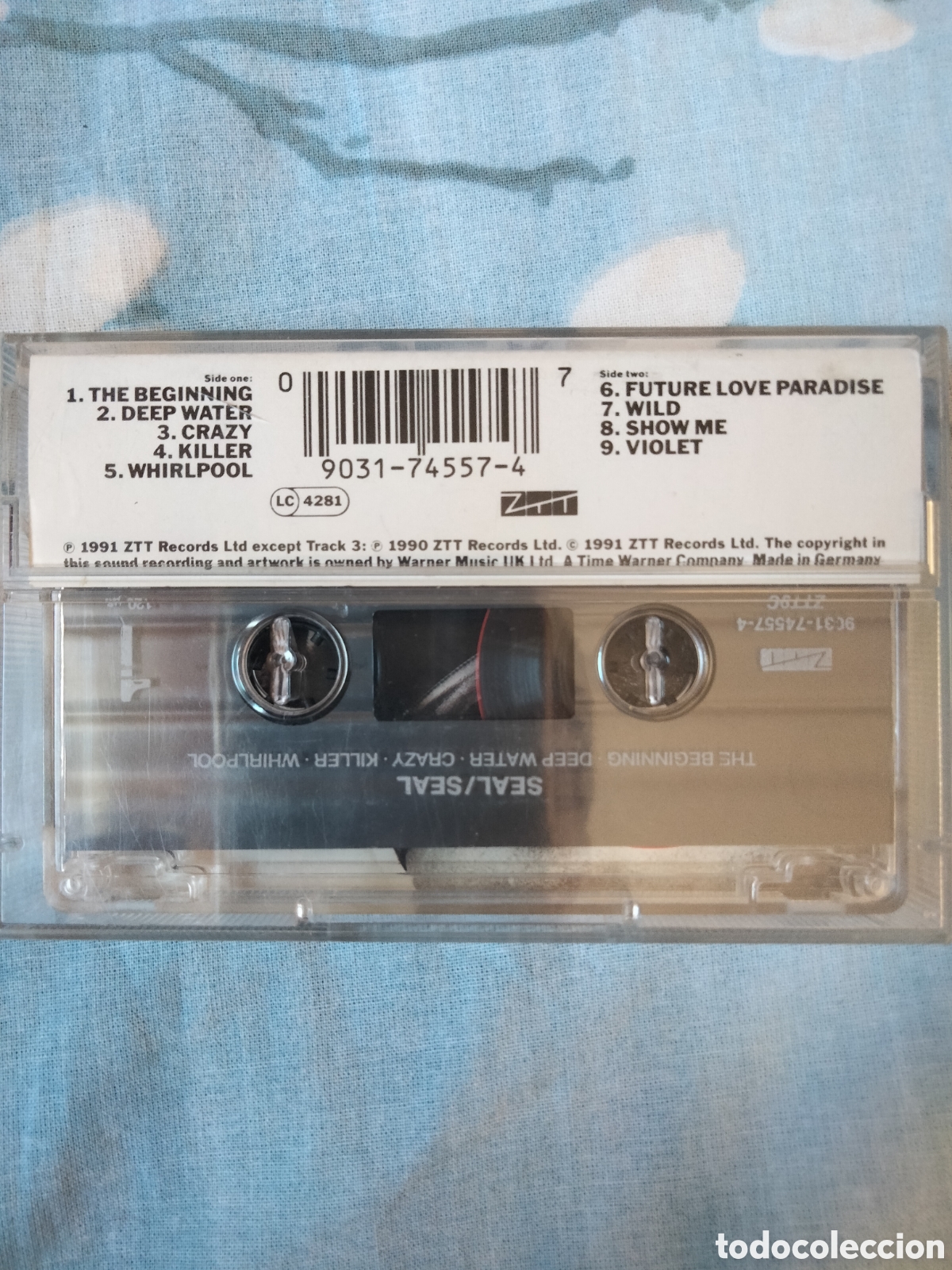Casetes antiguos: Seal, Cassette original - Foto 2