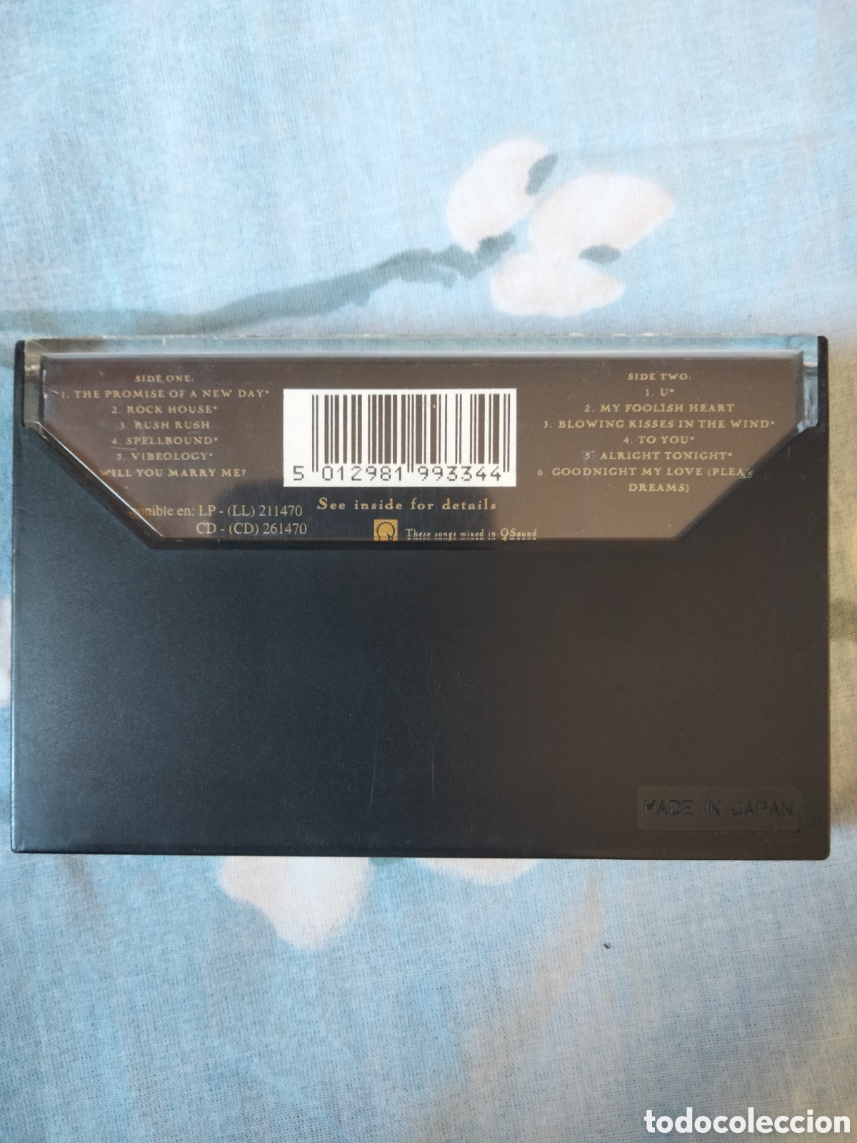 Casetes antiguos: Spellbound, de Paula Abdul (cassette) - Foto 2
