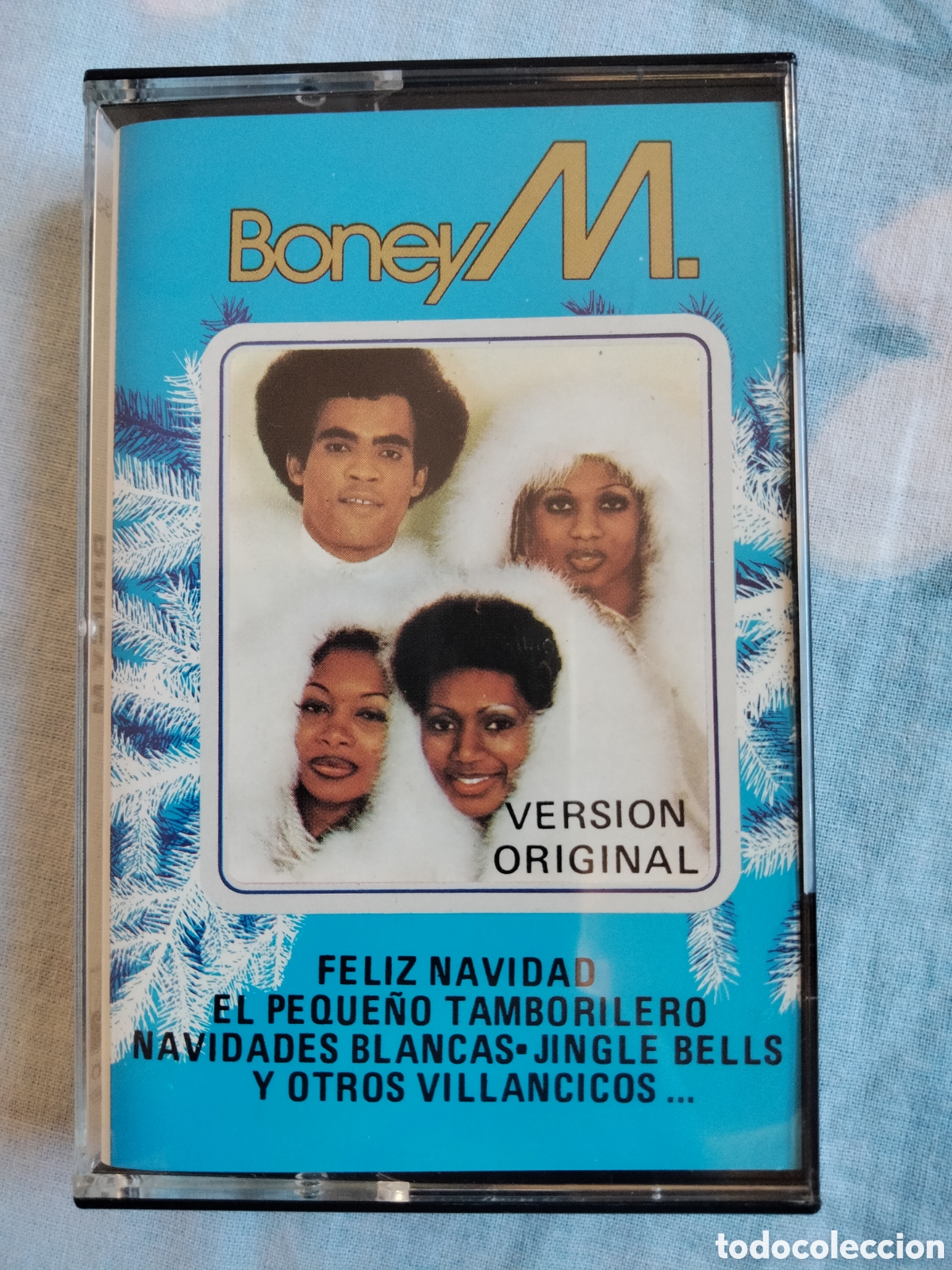 Casetes antiguos: Boney M, canciones de Navidad - Foto 1