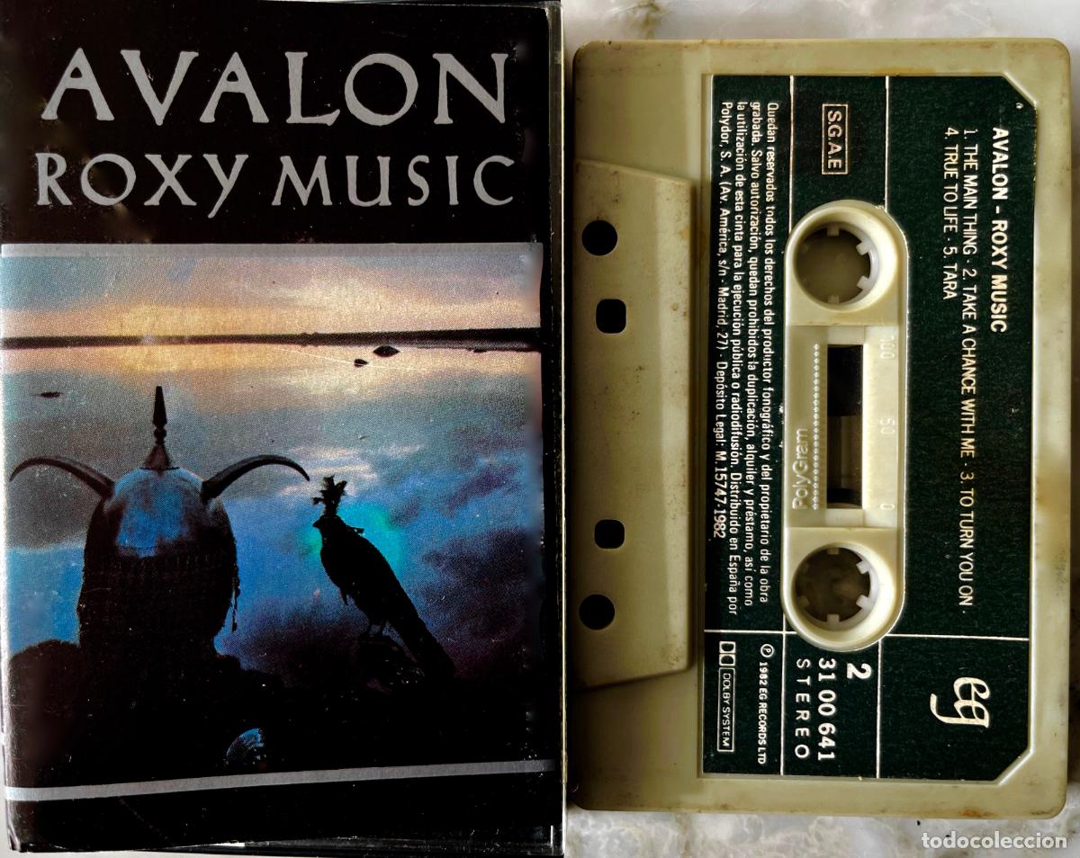 Casetes antiguos: ROXY MUSIC, AVALON. CASETE ESPA&Ntilde;A 1982 - Foto 1