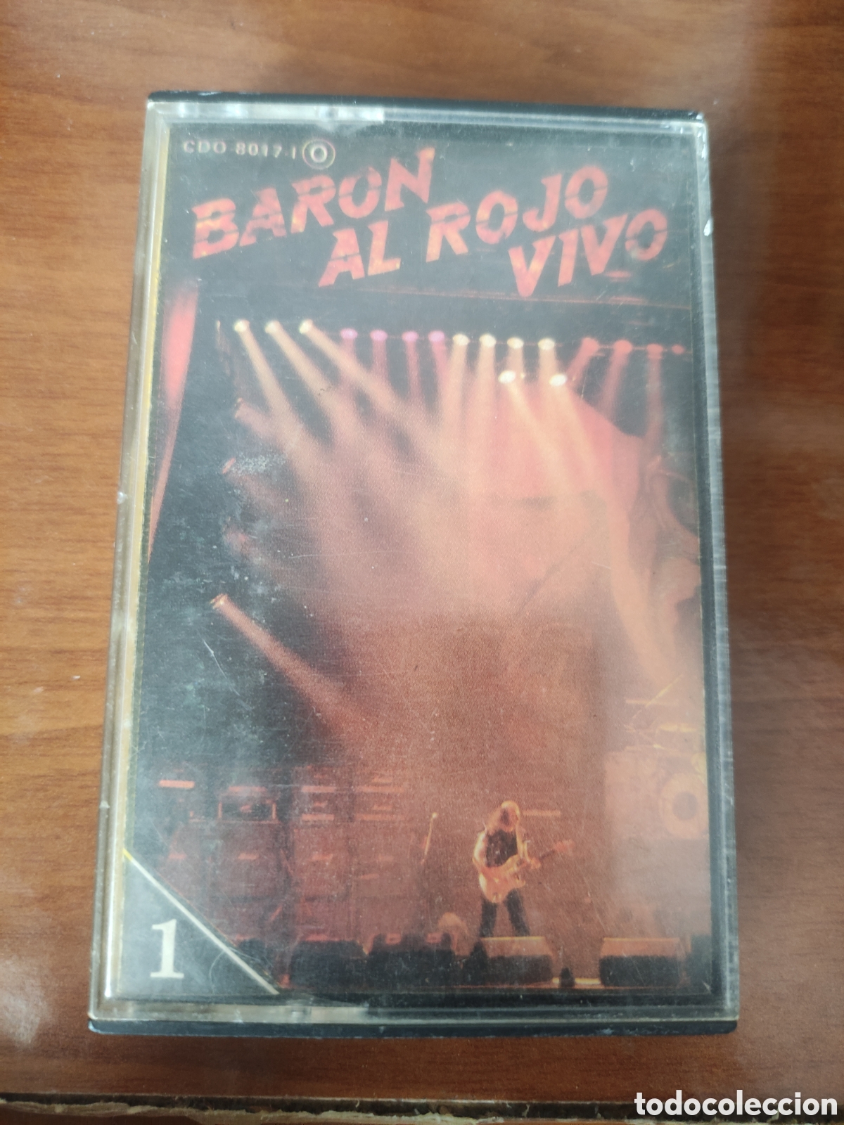 Casetes antiguos: Cassette Bar&oacute;n Rojo/ Al Rojo Vivo - Foto 1