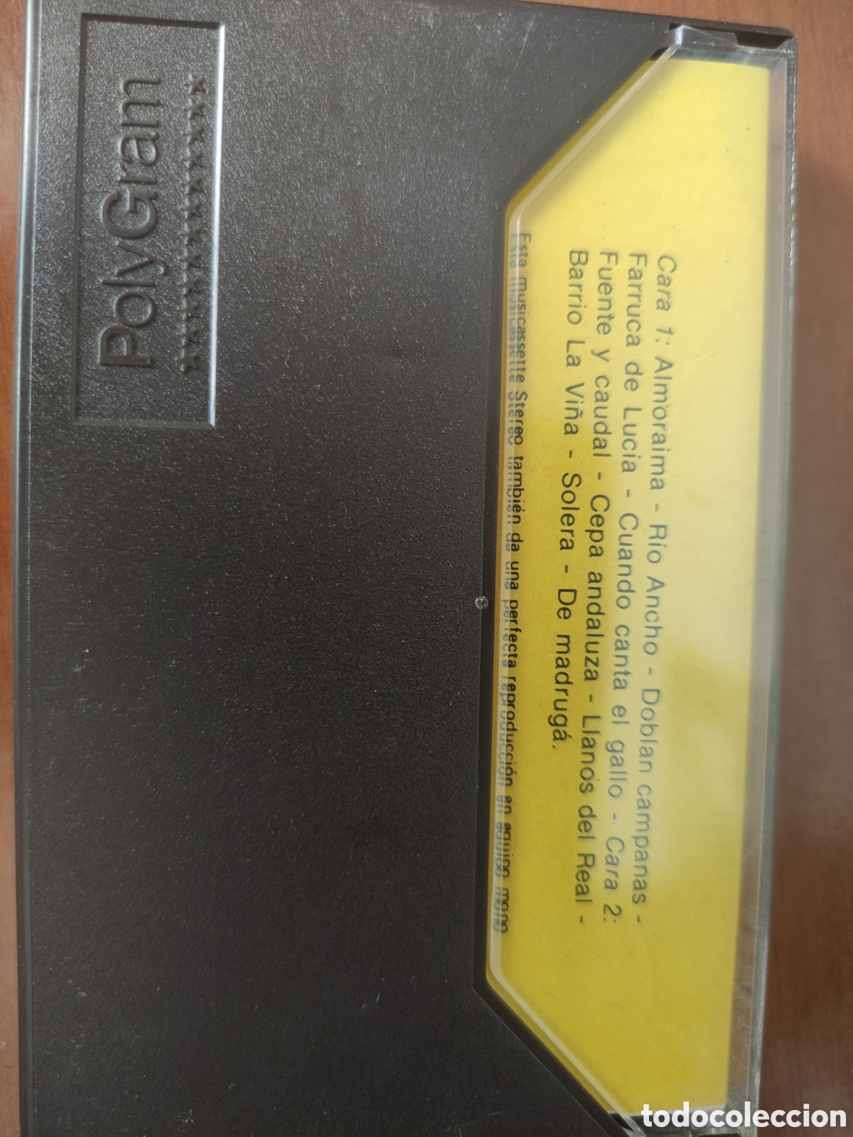 Casetes antiguos: Cassette Paco de Lucia , versi&oacute;n original - Foto 2