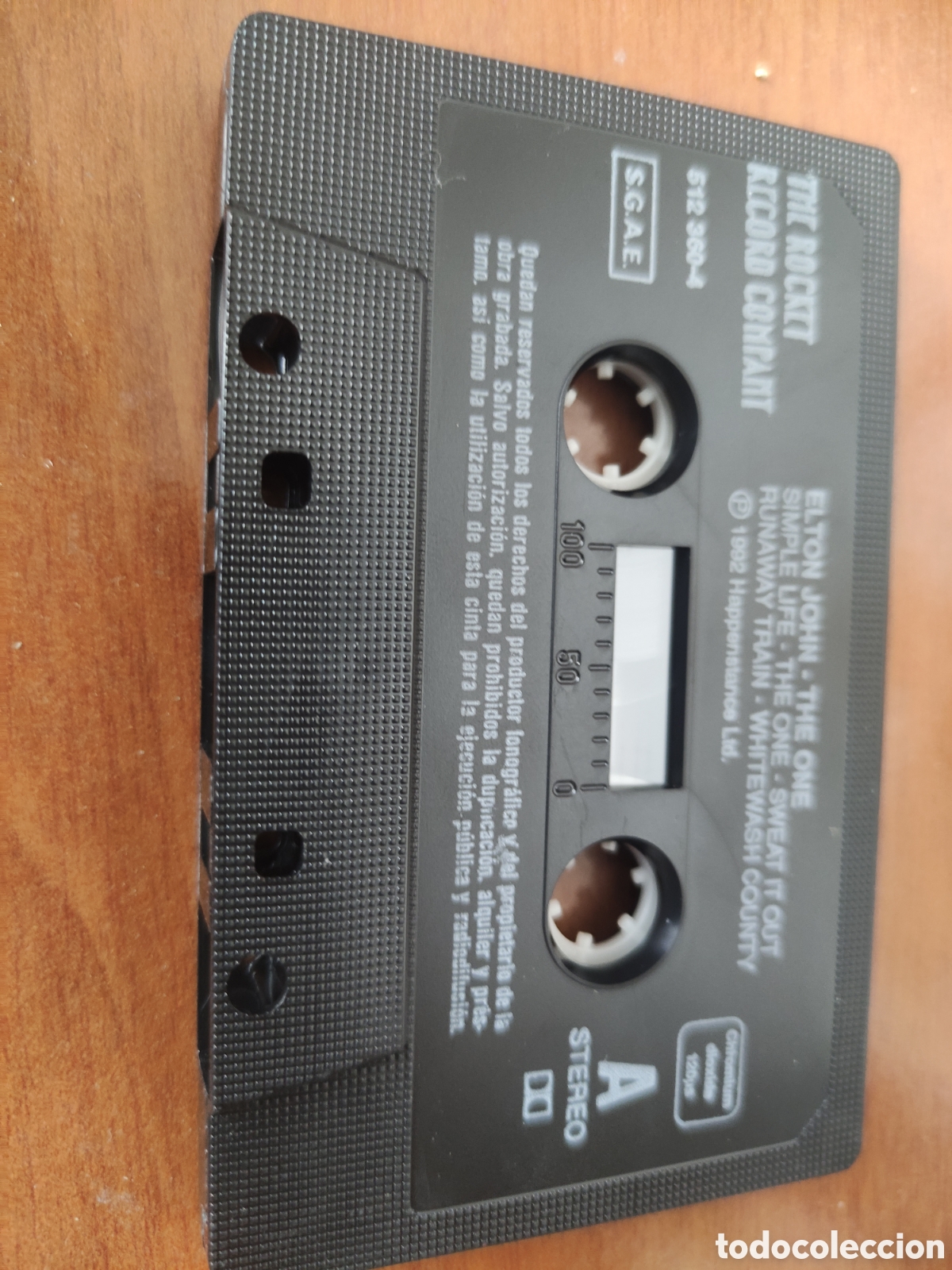 Casetes antiguos: Cassette ELTON JOHN , THE ONE - Foto 5