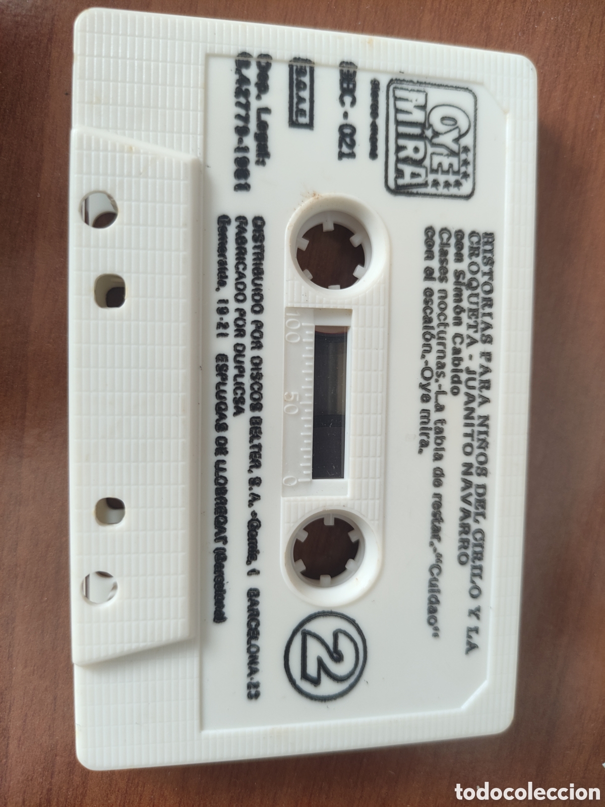 Casetes antiguos: Cassette EL Se&ntilde;or Cirilo y Do&ntilde;a Croqueta - Foto 4