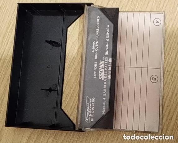 Casetes antiguos: ESTUCHE VACIO CASETE A&Ntilde;OS 80 - Foto 2