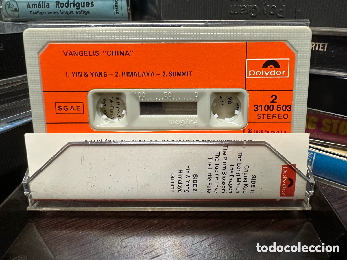 Casetes antiguos: Vangelis - China = 中國 (Cassette) - Foto 3