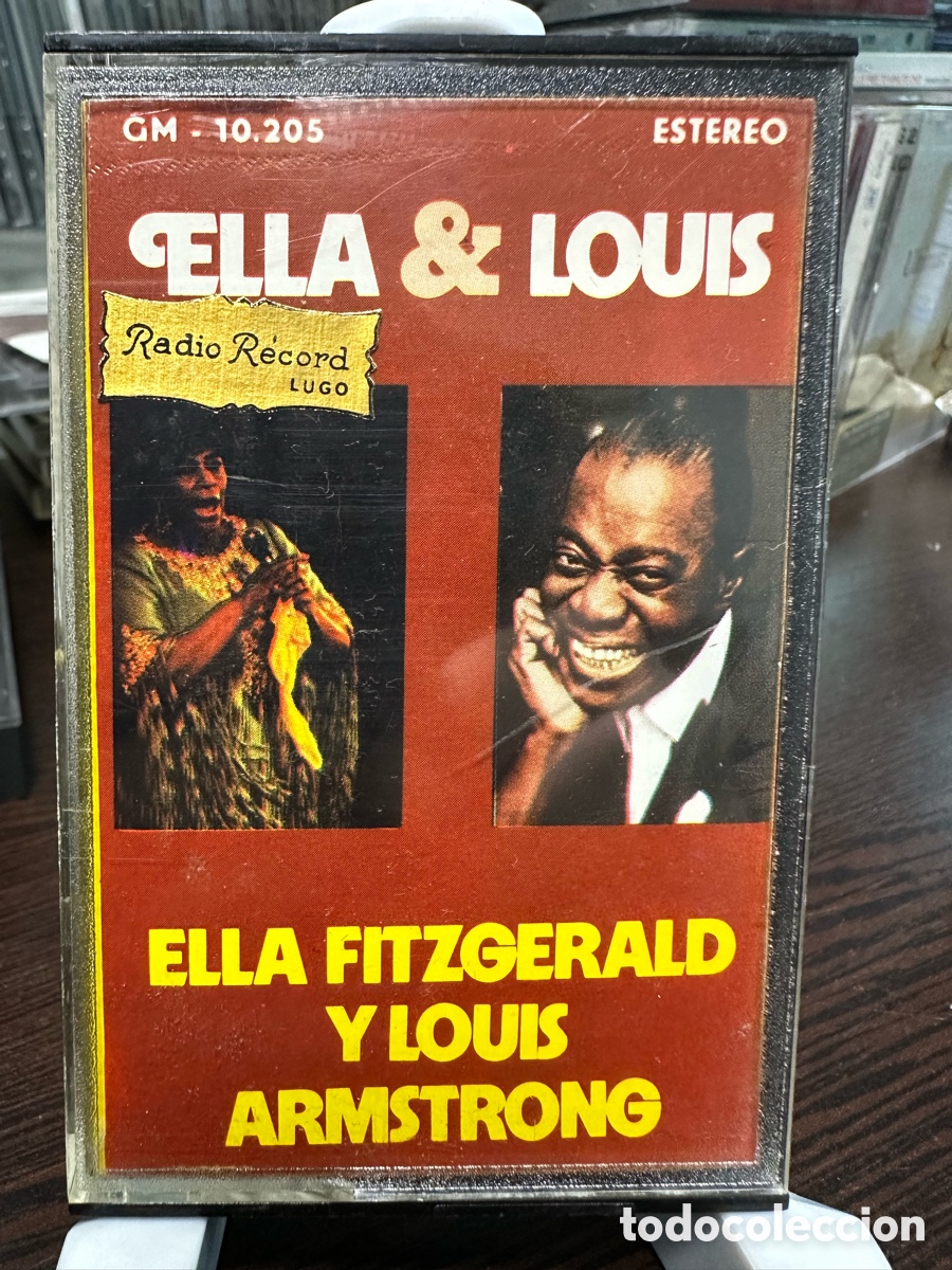 Casetes antiguos: Ella Fitzgerald y Louis Armstrong (Cass, Comp) - Foto 1