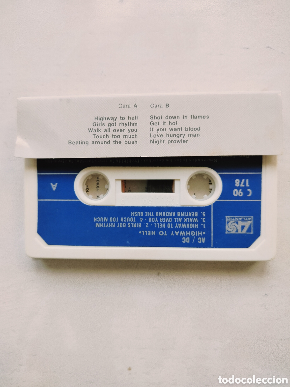 Casetes antiguos: Cassette AC/DC, 1979 - Foto 2