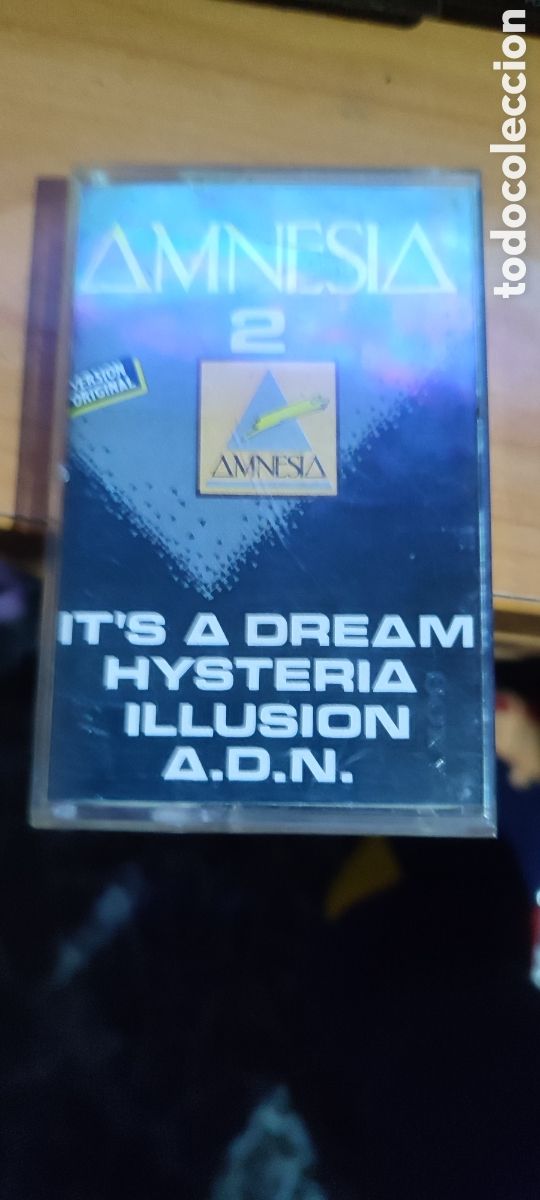 Casetes antiguos: Amnesia 2 cassette versi&oacute;n original - Foto 1