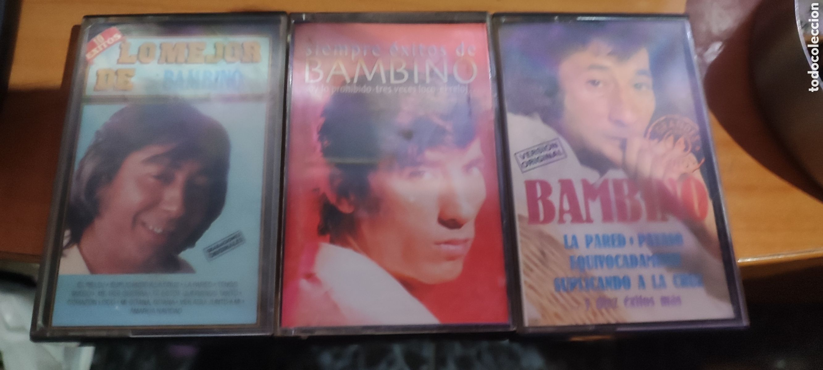 Casetes antiguos: Bambino pack x3 cassete - Foto 1