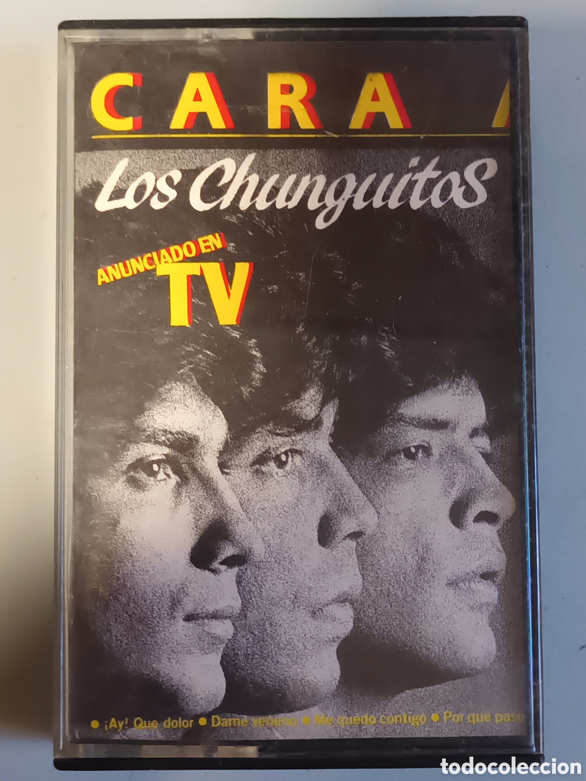 Casetes antiguos: Los chunguitos cara a cara - Foto 1