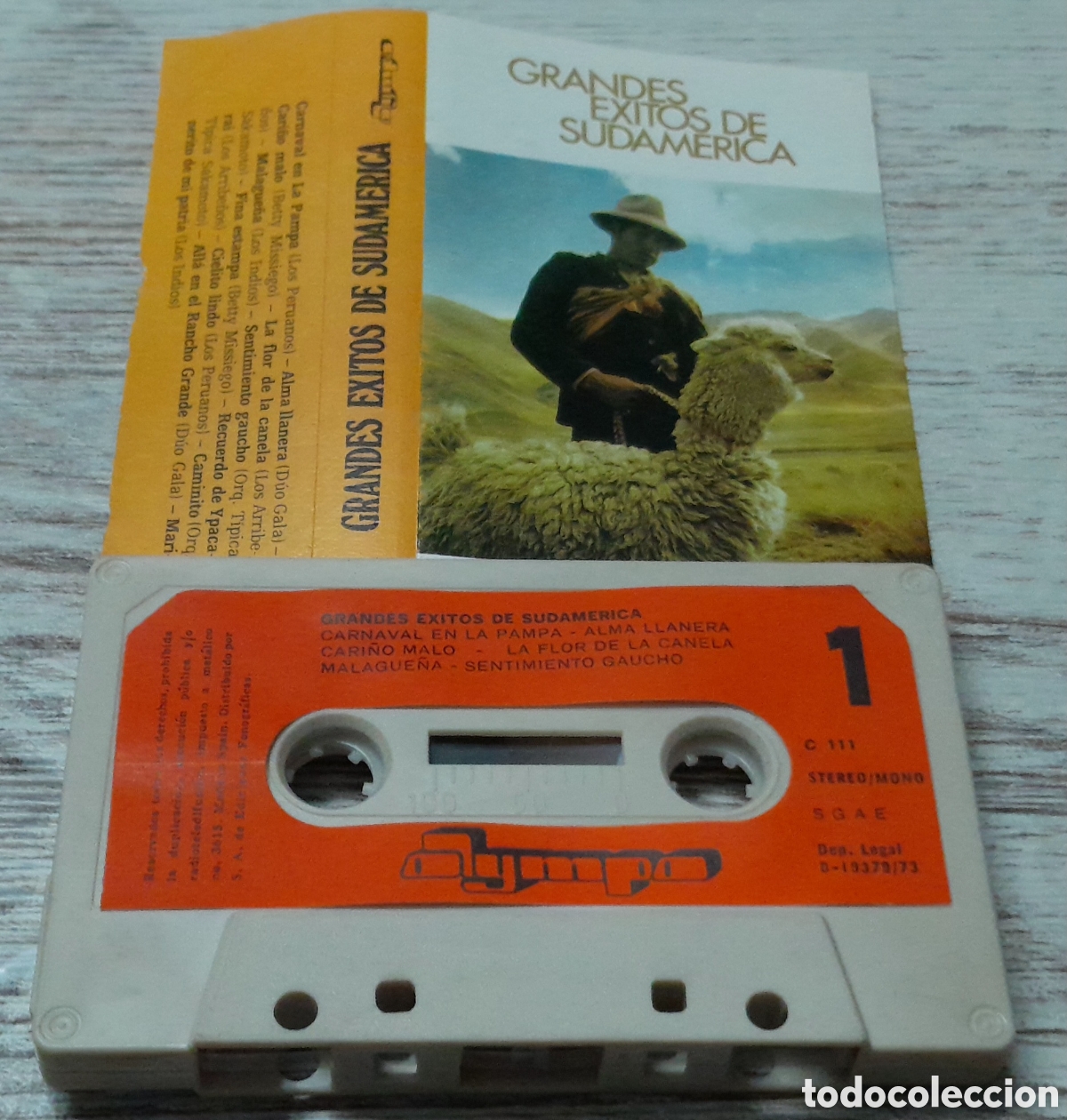 Casetes antiguos: GRANDES EXITOS DE SUDAMERICA - Foto 1