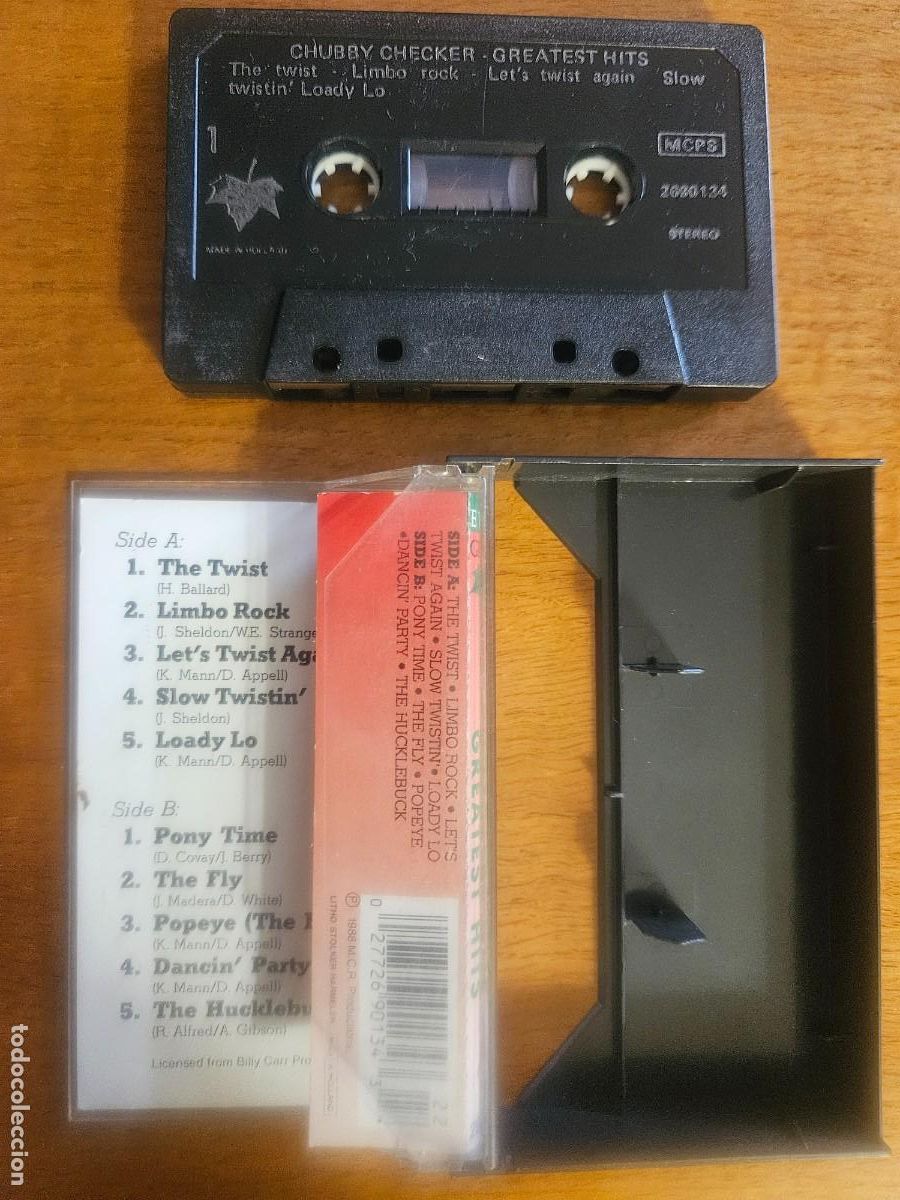 Casetes antiguos: CHUBBY CHECKER - Greatest Hits ( 1988 ) - Foto 3