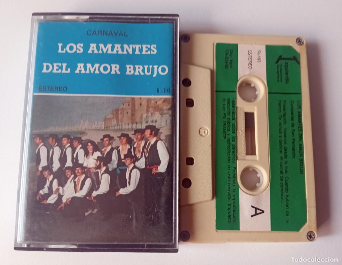 Old Cassettes: CASSETTE CARNAVAL DE CADIZ 1982 COMPARSA LOS AMANTES DEL AMOR BRUJO