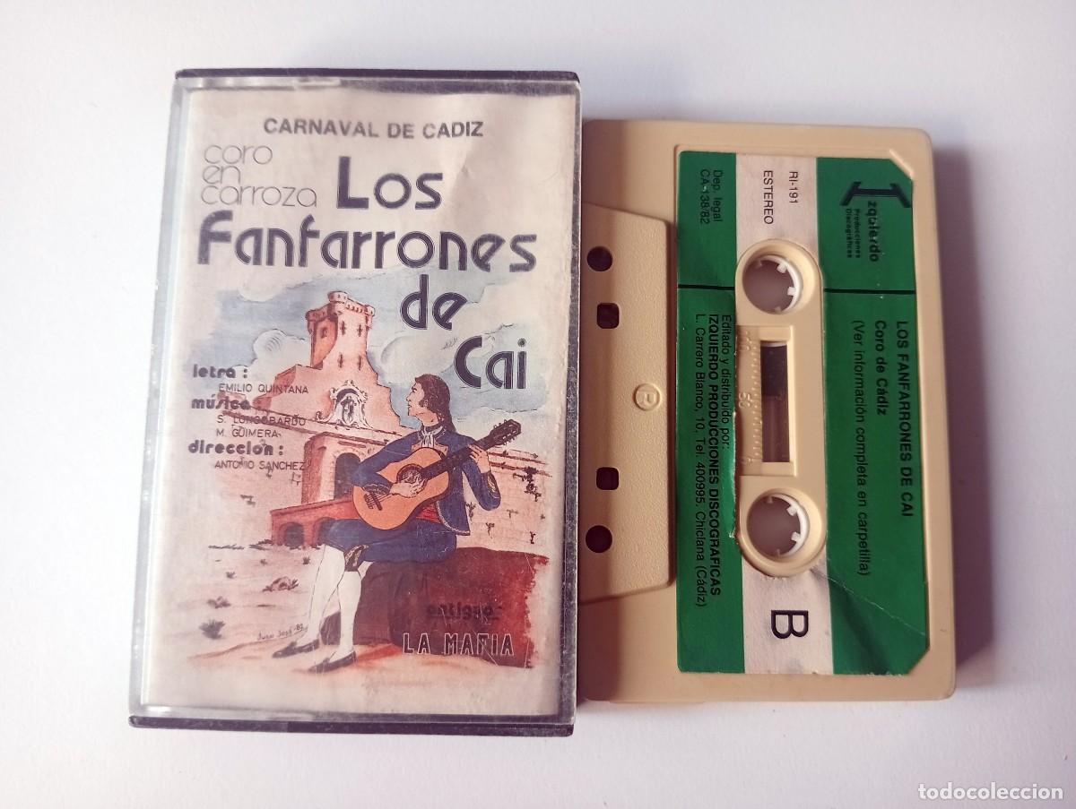 Casetes antiguos: CASSETTE CARNAVAL DE CADIZ 1983 CORO LOS FANFARRONES DE CAI
