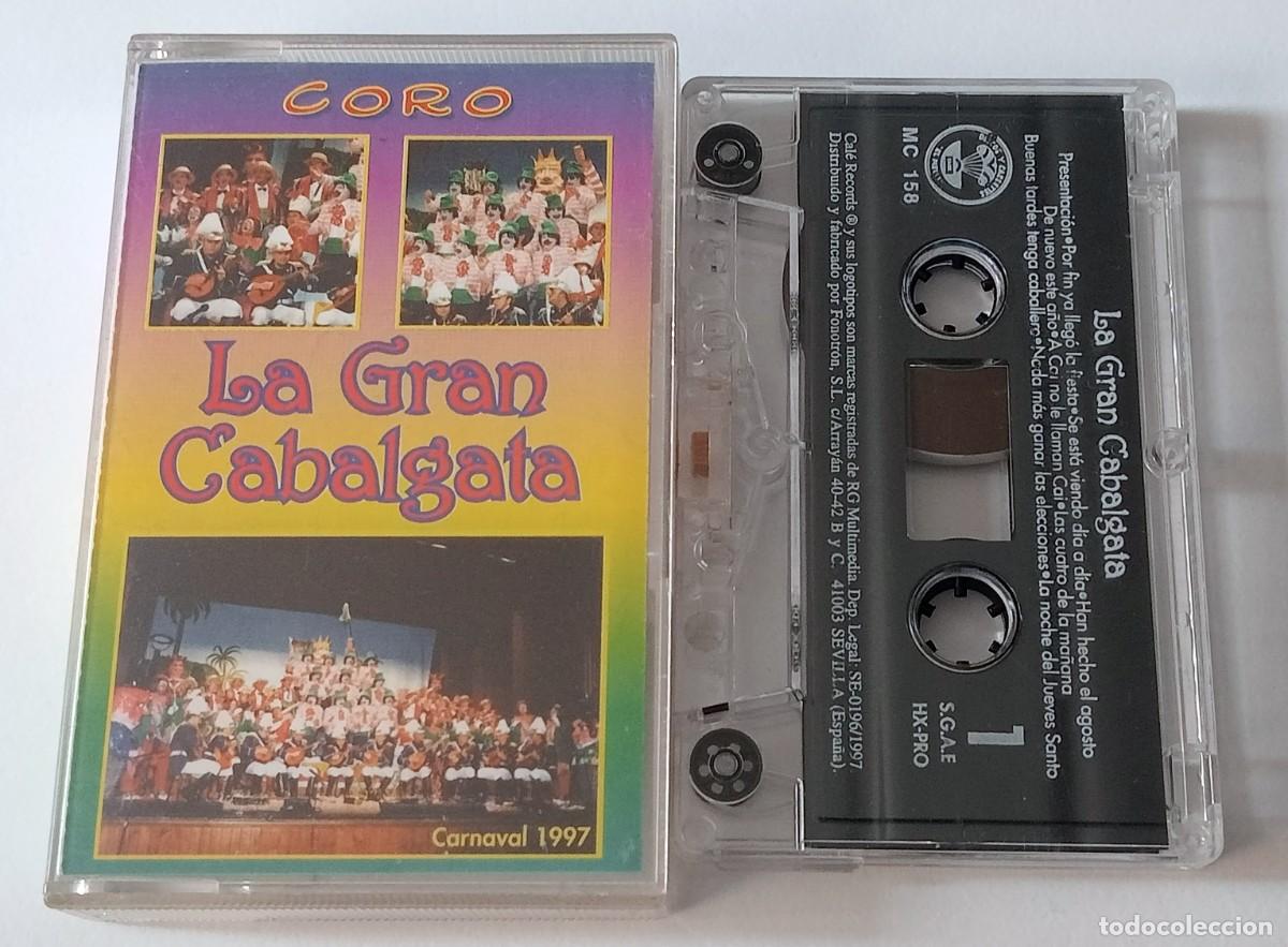 Casetes antiguos: CASSETTE CARNAVAL DE CADIZ 1997 CORO LA GRAN CABALGATA - Foto 1