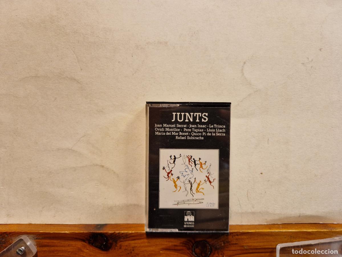 Casetes antiguos: CASETE. JUNTS. JOAN MANUEL SERRAT. JOAN ISAAC. - Foto 1