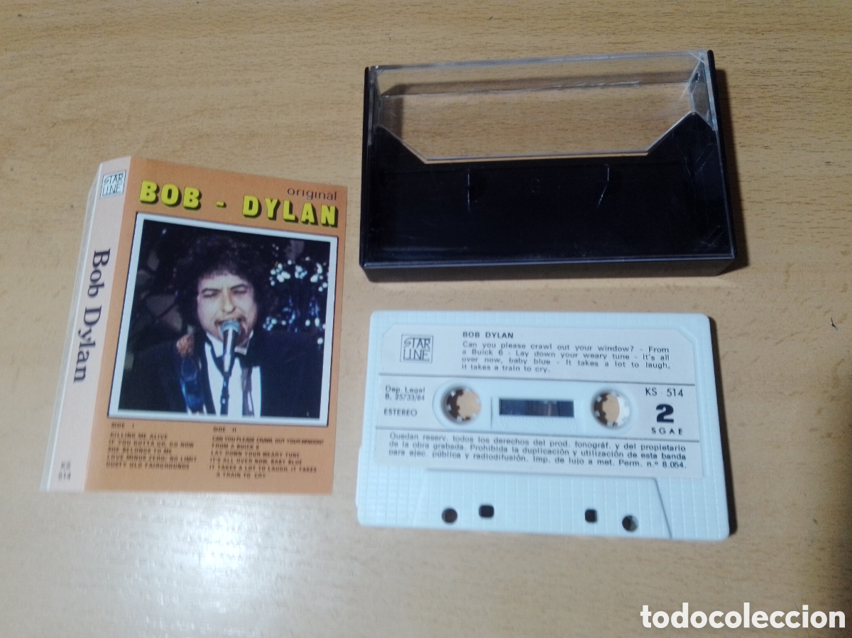 Casetes antiguos: bob dylan KS 514 casette - Foto 1