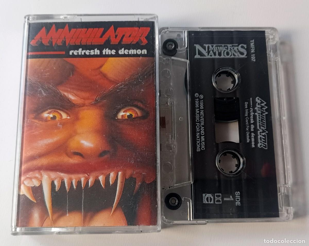Casetes antiguos: CASSETTE ANNIHILATOR - REFRESH THE DEMON - Foto 1