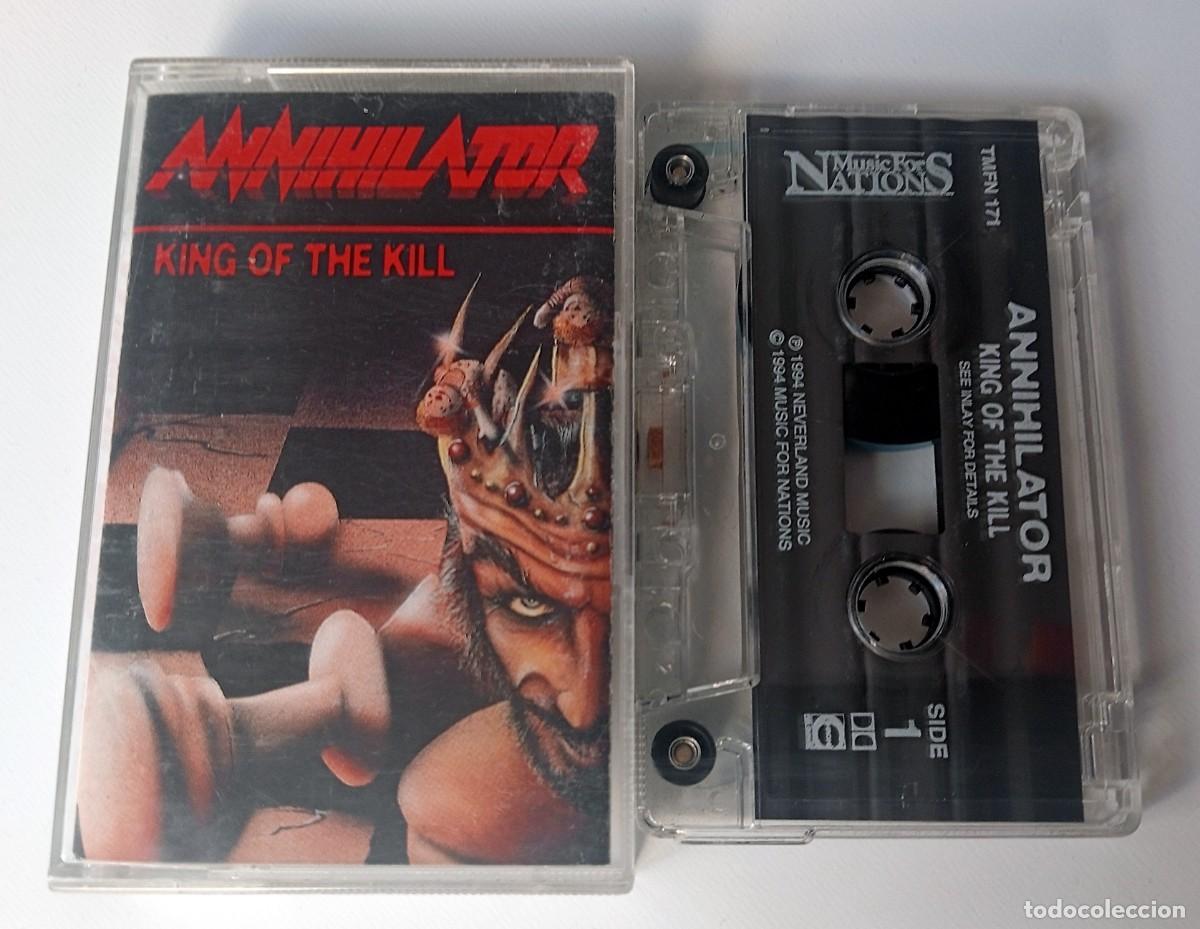 Casetes antiguos: CASSETTE ANNIHILATOR - KING OF THE KILL - Foto 1