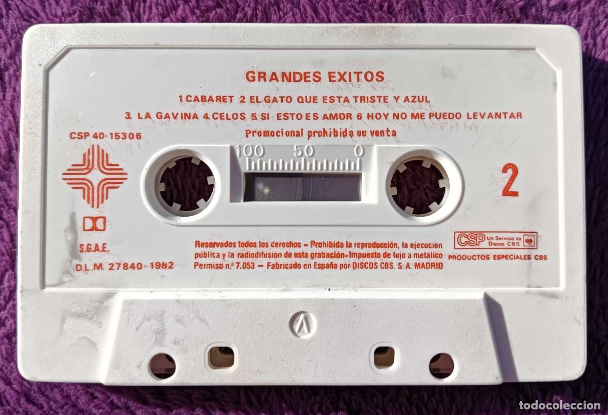 Casetes antiguos: Casete Grandes Exitos, CBS, 1982. - Foto 5