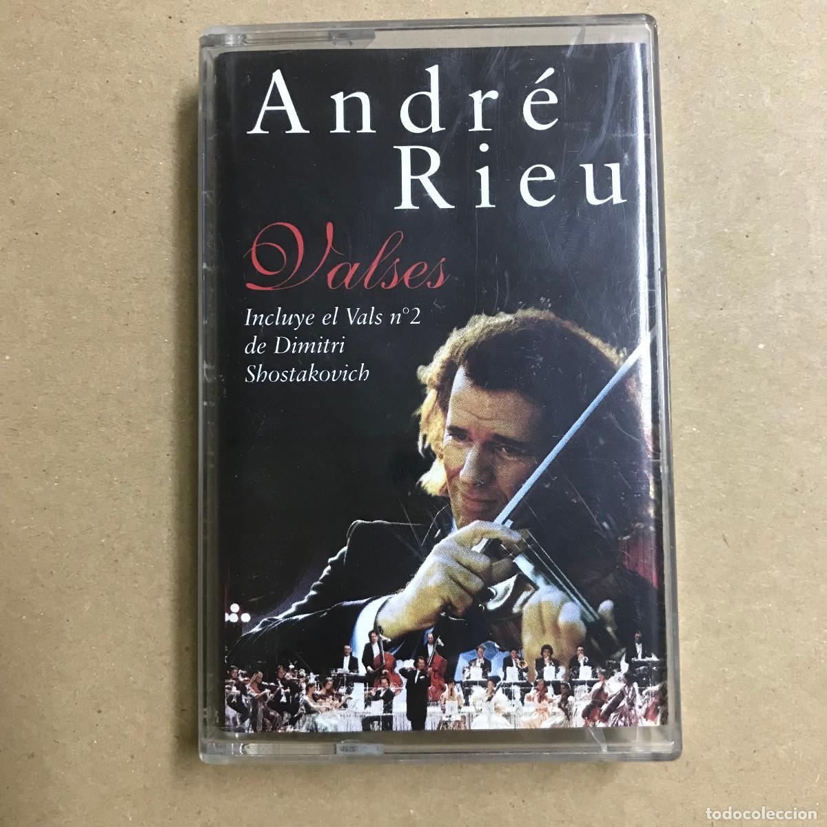 Casetes antiguos: ANDR&Eacute; RIEU - VALSES - CASSETTE MERCURY 1994 - Foto 1
