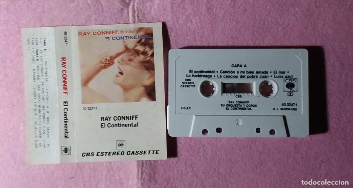Casetes antiguos: Cassette RAY CONNIFF - El Continental - CBS 40-32471 - SPAIN (VG++/VG++) - Foto 1